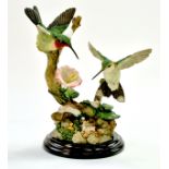 Country Artists Bird Study comprising duo of Humming Birds. Complete with packing. Note: We are