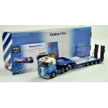 Tekno 1/50 Truck Issue comprising Scania Low Loader Trailer in the Livery of Stobart Rail. Limited