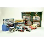 Assorted boxed diecast with some unboxed issues. Including Eddie Stobart Set and others.  Note: We