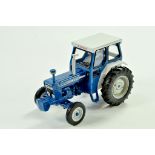 Britains 1/32 Farm issue comprising converted Ford 7600 Tractor. Example has new steerable front