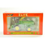 Britains 1/32 Farm issue comprising Elite Series John Deere 6650 Forage Harvester. Excellent,