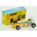 Corgi No. 159 Cooper Maserati F1 Racing Car. Issue has yellow & white body with racing number 3.