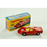 Matchbox Superfast No. 68a Porsche 910. Metallic Red Body. Appears excellent in very good to