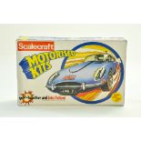 Scalecraft Motorised plastic model kit comprising Jaguar. Complete. Note: We are always happy to