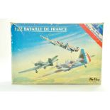 Heller 1/72 Plastic Model Aircraft Kit comprising Battle of France Trio Set. Ex Trade Stock,