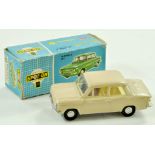 Triang Spot-on No. 193 NSU Prinz 4. Issue is light brown with white interior and driver. Generally