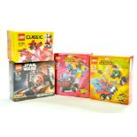 Lego packs, all unopened comprising Star Wars, Super Heroes and one other. Note: We are always happy