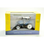 Universal Hobbies 1/32 Farm issue comprising New Holland T6.180 Heritage Blue Tractor. Excellent and