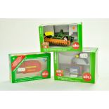 Siku 1/32 Farm issue comprising Trio of implements. Excellent, never removed from boxes. Note: We