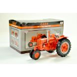 Spec Cast 1/16 Farm issue comprising Case DC-3 Gas Tractor. Appears excellent with box.  Note: We