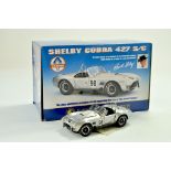 Franklin Mint 1/24 high detail Shelby Cobra 427 S/C. Generally very good to excellent with box.