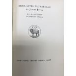 JAMES JOYCE "Anna Livia Plurabelle" with a preface by Padraic Colum published Crosby Gaige,