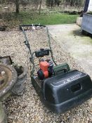 An Atco Commodore B20 petrol driven cylinder lawnmower CONDITION REPORTS Unable to
