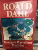 ROALD DAHL "George's Marvellous Medicine" with illustrations by Quentin Blake 1st Edition published