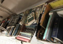 Six boxes of various books on the subject of antiques and the arts