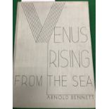 ARNOLD BENNETT "Venus Rising from the Sea" with twelve drawings by E McKnight Kauffer,
