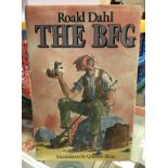 ROALD DAHL "The BFG" with illustrations by Quentin Blake 1st Edition published 1982 by Jonathan