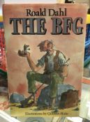 ROALD DAHL "The BFG" with illustrations by Quentin Blake 1st Edition published 1982 by Jonathan