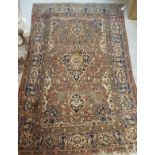 A pair of fine Persian rugs,