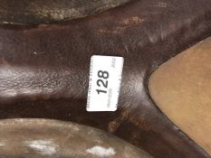 A John Goodwin International leather saddle