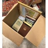 A box of various sporting and wildlife books to include JOHN WILSON "Wilson's Angle",