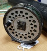 A Hardy "Viscount 130" trout fly reel