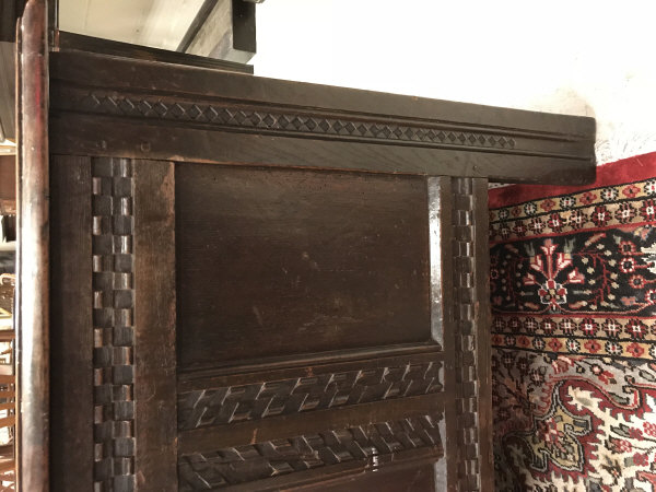 A circa 1700 oak coffer, - Image 7 of 22