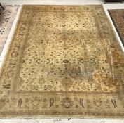 A Ziegler design carpet,