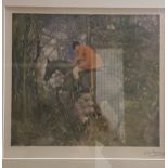 AFTER ALFRED MUNNINGS "The Gap" colour print published by Frost & Reed signed in pencil lower right
