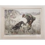 HENRY WILKINSON a set of seven coloured etchings all limited edition signed together with AFTER