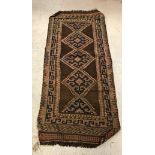 A Turkish prayer mat,