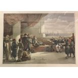 AFTER DAVID ROBERTS "Interview with the Viceroy of Egypt at His Palace at Alexandria May 12th 1839"