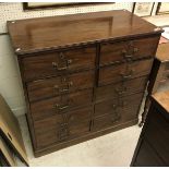 An early 19th Century mahogany chest,