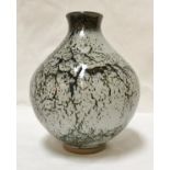 PETER SPARREY (Born 1967) - a stoneware vase with tenmoku and chun glaze,