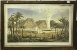 19TH CENTURY ENGLISH SCHOOL "Middle Eastern Campsite",