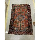 Four various small rugs