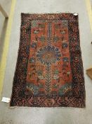 Four various small rugs