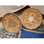 A Charlotte Read for Crown Ducal "Byzantine" pattern charger, pattern No. 2681, diameter approx 36.