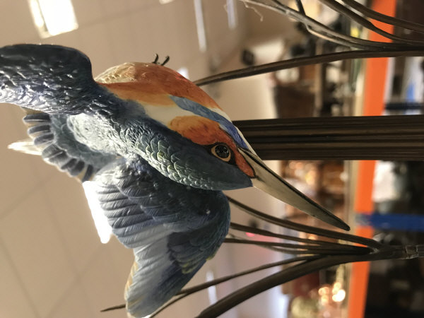 An Albany Fine China limited edition figure of a Kingfisher, modelled by David Burnham Smith, No'd. - Image 7 of 13