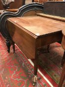 A Regency mahogany Pembroke table