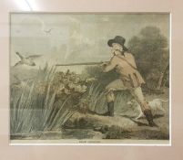 AFTER GEORGE MORLAND "Duck shooting" x 2