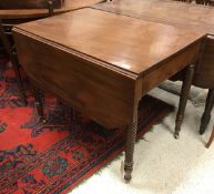 A Regency mahogany Pembroke table