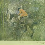 AFTER ALFRED MUNNINGS "The Gap", coloure