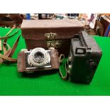 Two pre-war cameras,