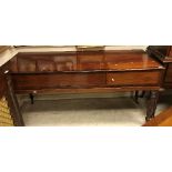 A 19th Century mahogany and rosewood crossbanded square piano by John Broadwood & Sons of London