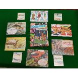 A collection of various vintage and cigarette cards, Shell Cars of the World cards,