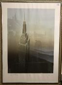 RICHARD THOMAS DAVIS (Canadian, born 1947) "The Empire State Building", "Flat Iron",