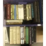 A collection of various Folio Society books, all in their cases,