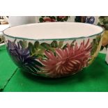 A Wemyss Pottery "Chrysanthemum" decorated bowl by Karel Nekola,