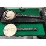 A "The Windsor Popular" Model I four string banjo,